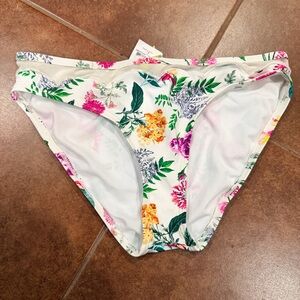 Gianni Bini Floral Bikini Bottom
